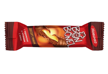 Десерт мини с карамелью BON BONEL