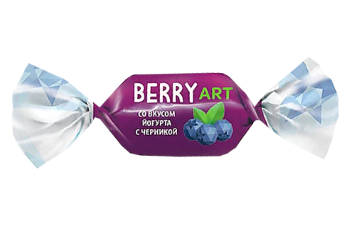 Конфета BerryArt йогурт-черника